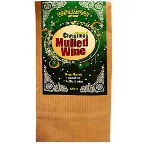 Green Saffron Mulled Wine Sugar Spices Pouch 120G
