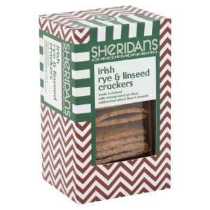Sheridans Rye & Linseed Crackers 140g
