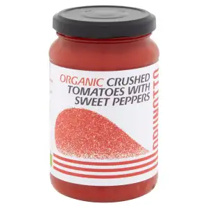 Prunotto Organic Crushed Tomatoes With Sweet Peppers 340g