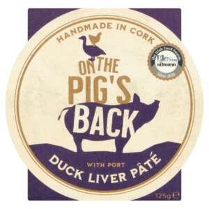 On the Pigs Back Duck Liver Pate with Port 150g Tub