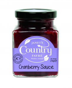 Janets Country Fayre Cranberry Sauce 180g