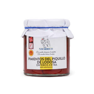El Navarrico Piquillo Peppers 220g jar