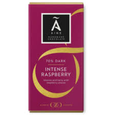 Aines Chocolates Raspberry Choc Bar 100g