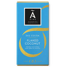 Áine Flaked Coconut Milk Chocolate 100g Bar